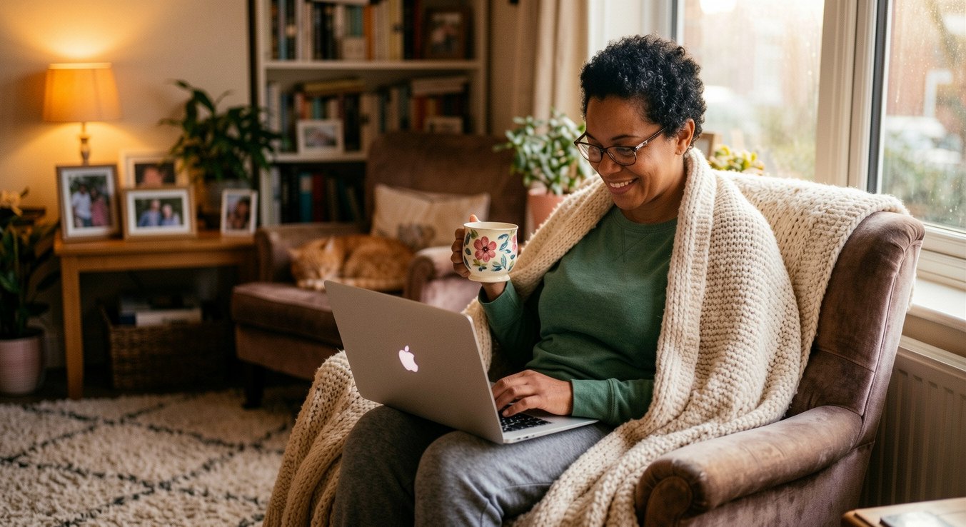 Comfortable clinical telehealth at home
